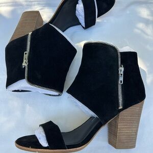 EUC Dolce Vita Pazya Sandal Heels Women Size 10 Color Bkack